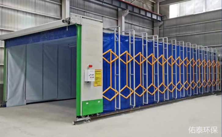 伸縮噴漆房多少錢一套？